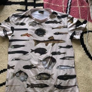 Blackmilk Fish Unisex Tee